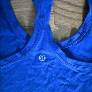 lululemon athletica Blue Tank Top
